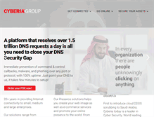 Tablet Screenshot of hosting.cyberia.net.sa
